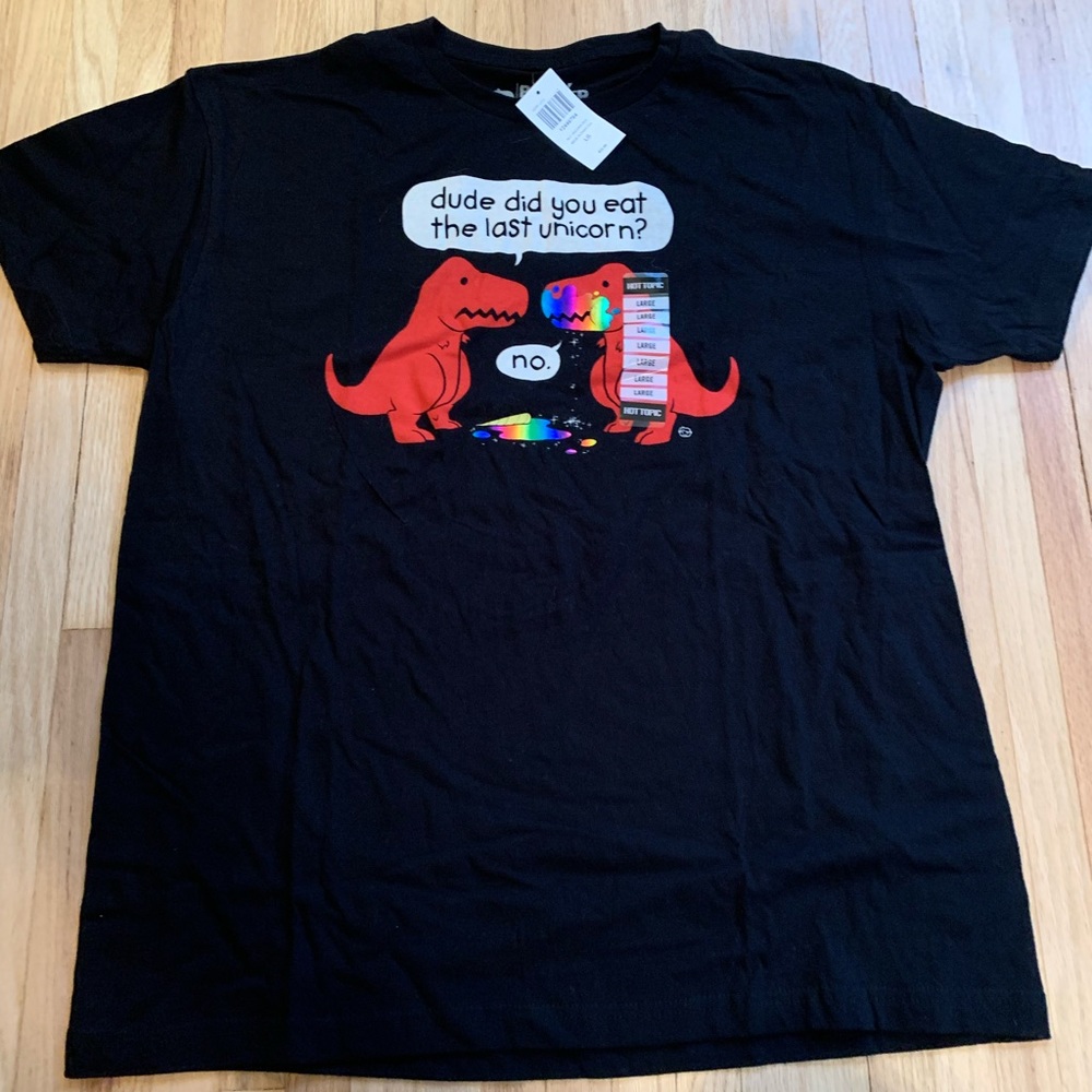 NWT Hot Topic Dinosaur Tee